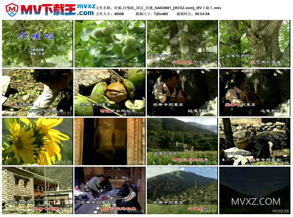 村根-打嘎啦_国语_民歌_NAI03681